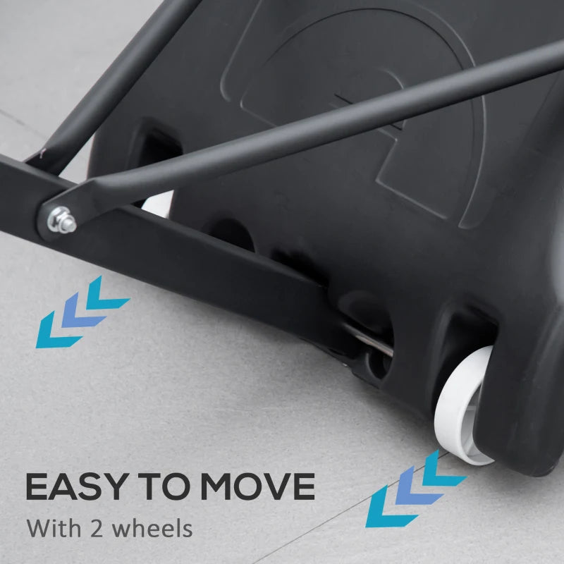Soozier Portable Basketball Hoop Stand - Adjustable Height with Wheels for Indoor & Outdoor Use