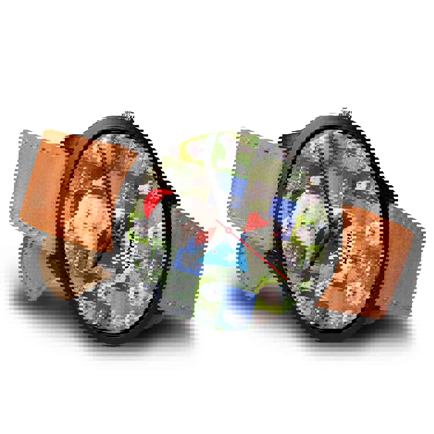 Poodle Dog Georgia Christmas Special Wrist Watch