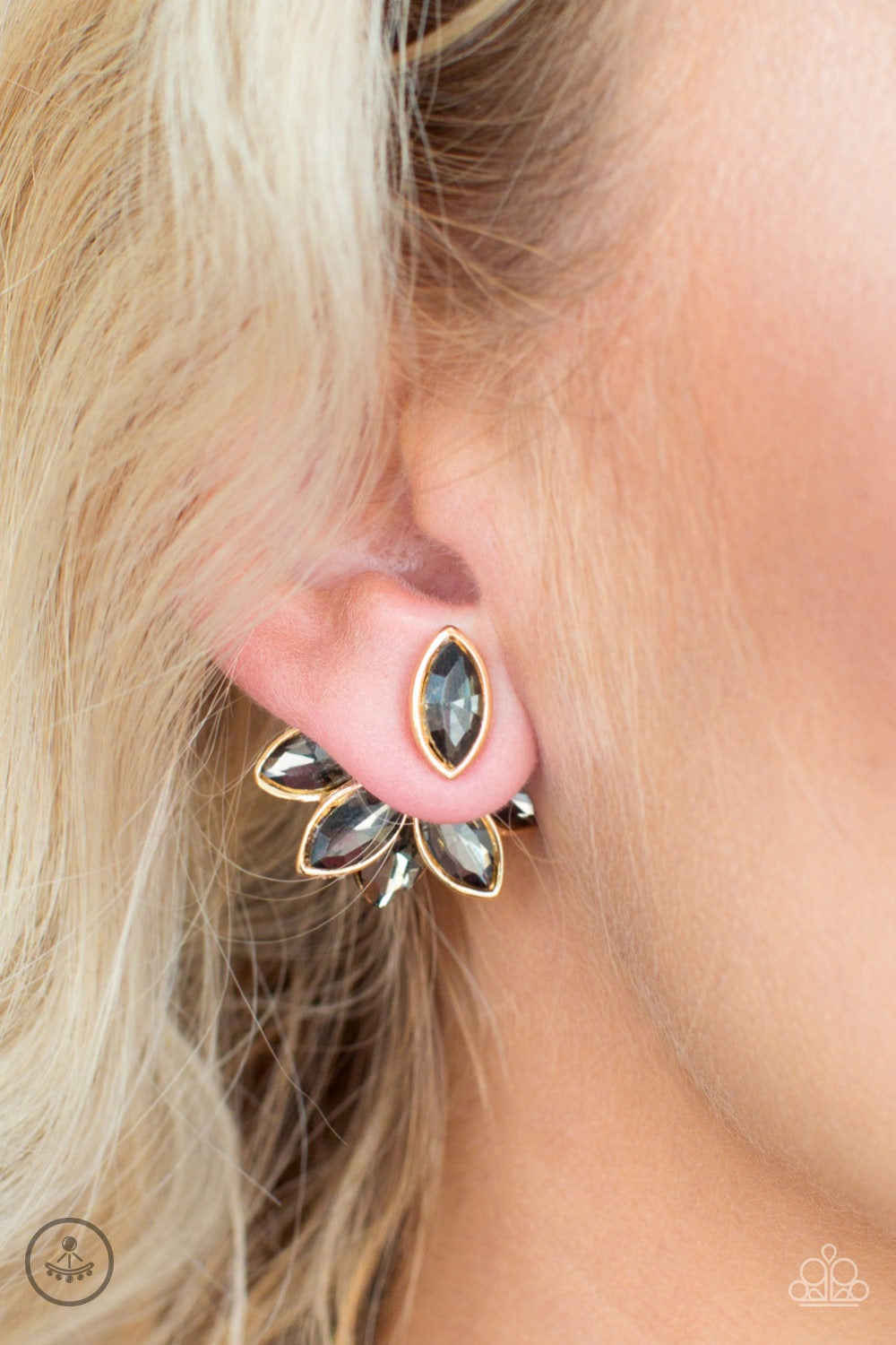 Paparazzi Jewelry Earrings Fanciest Of Them All - Gold