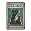 Funny Adulting Sign - 8x12 Metal Poster for Home, Kitchen, Dining, Bathroom, Bar, Cafe, Farmhouse Wall Decor