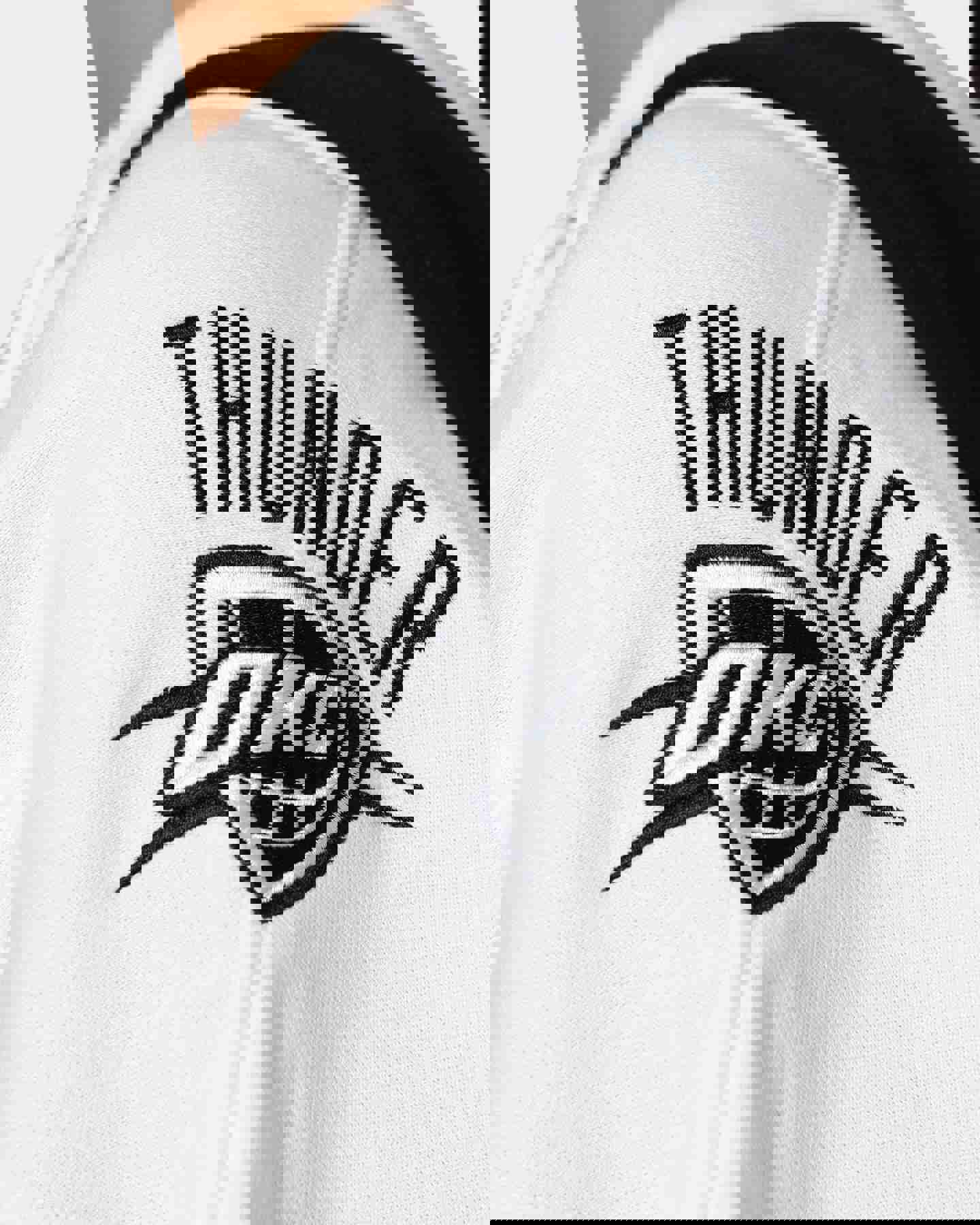 47 Brand Oklahoma City Thunder Superior Lacer Hoodie Jet Black