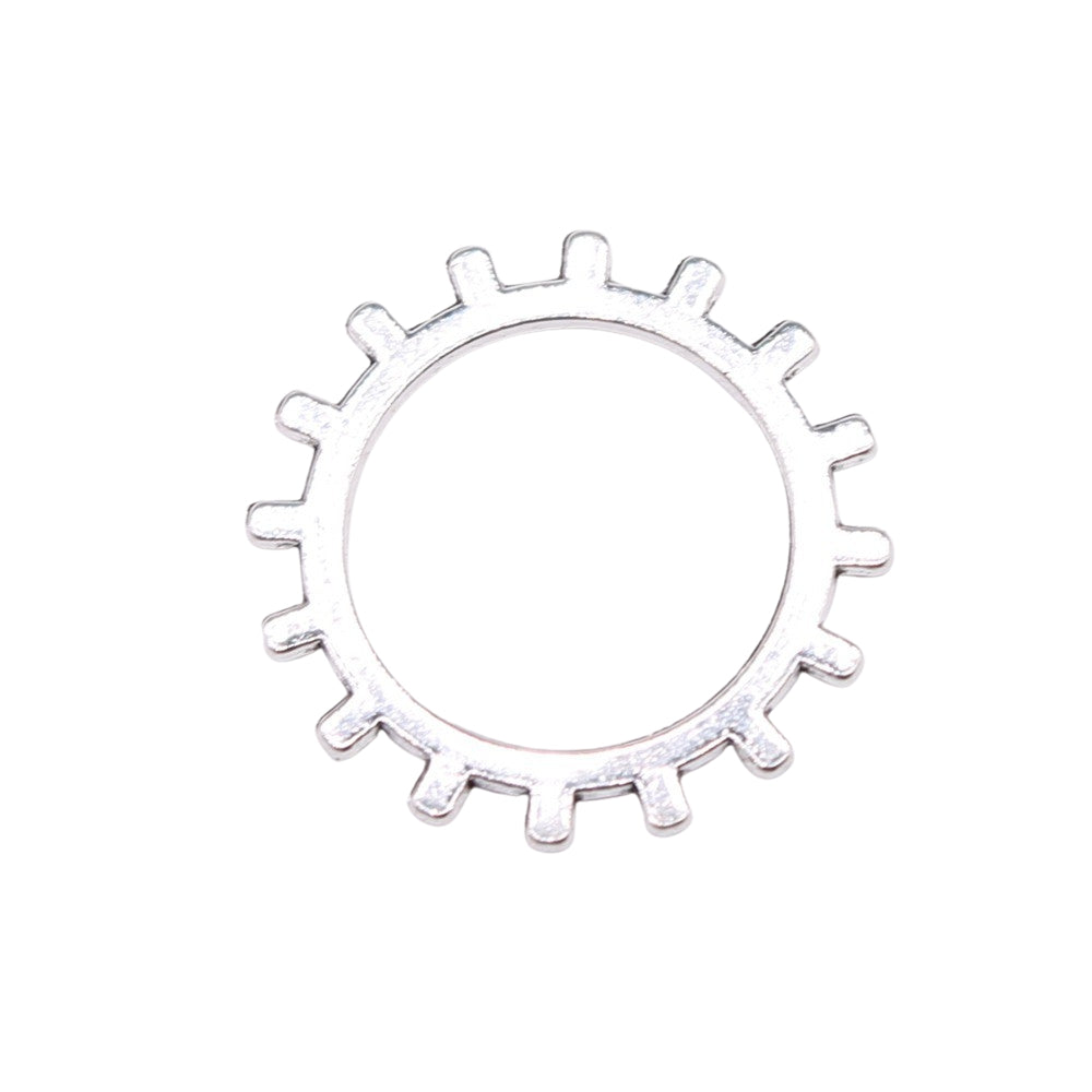 WYSIWYG 10pcs 19x19mm Gear Steampunk Charms Pendants For Jewelry Making DIY