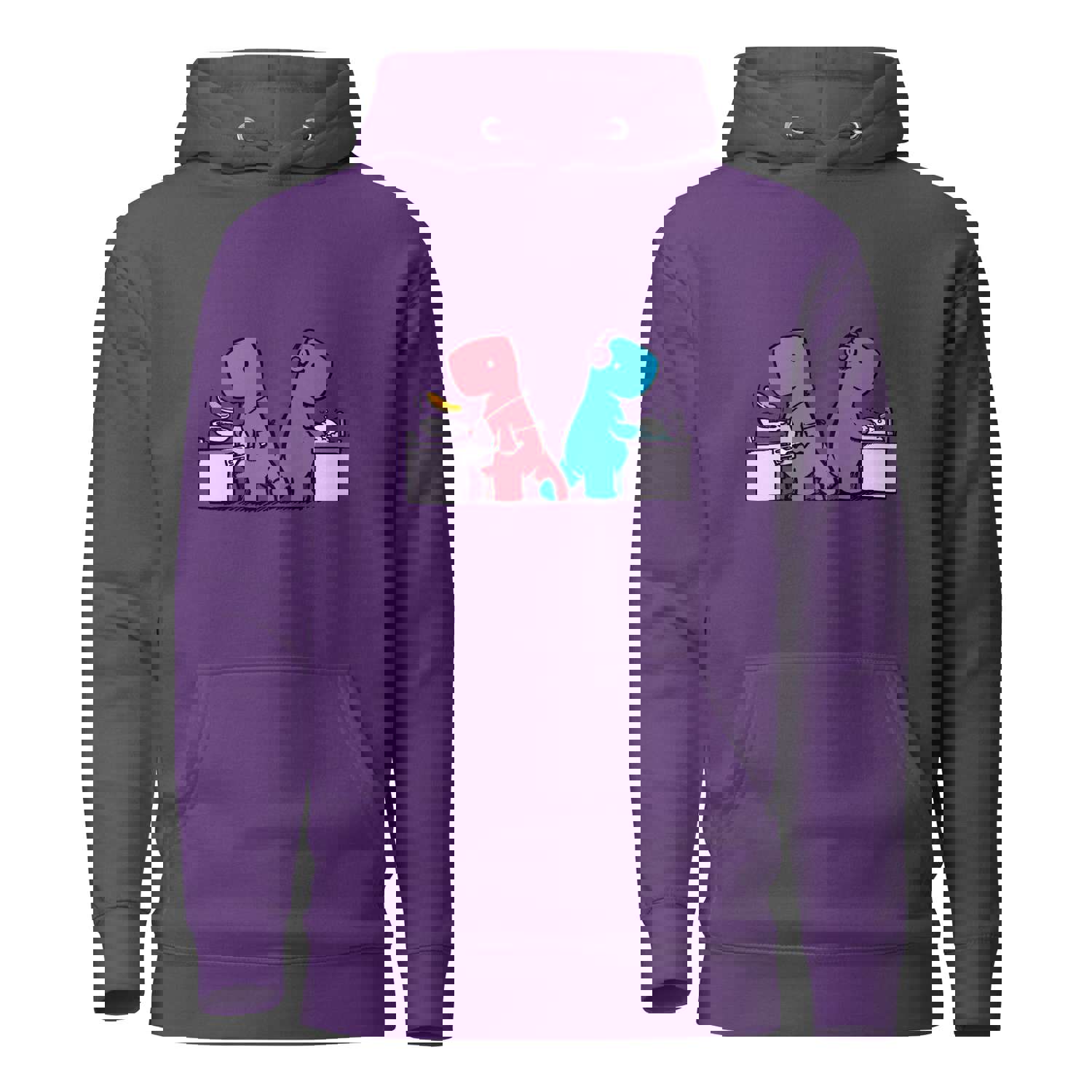 Holding Tails Comfort-Fitted Hoodie with DTG Print