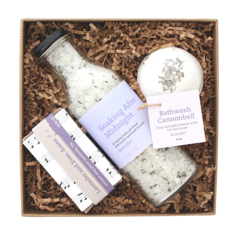 Rest & Relaxation Gift Set - Handmade Lavender or Spearmint