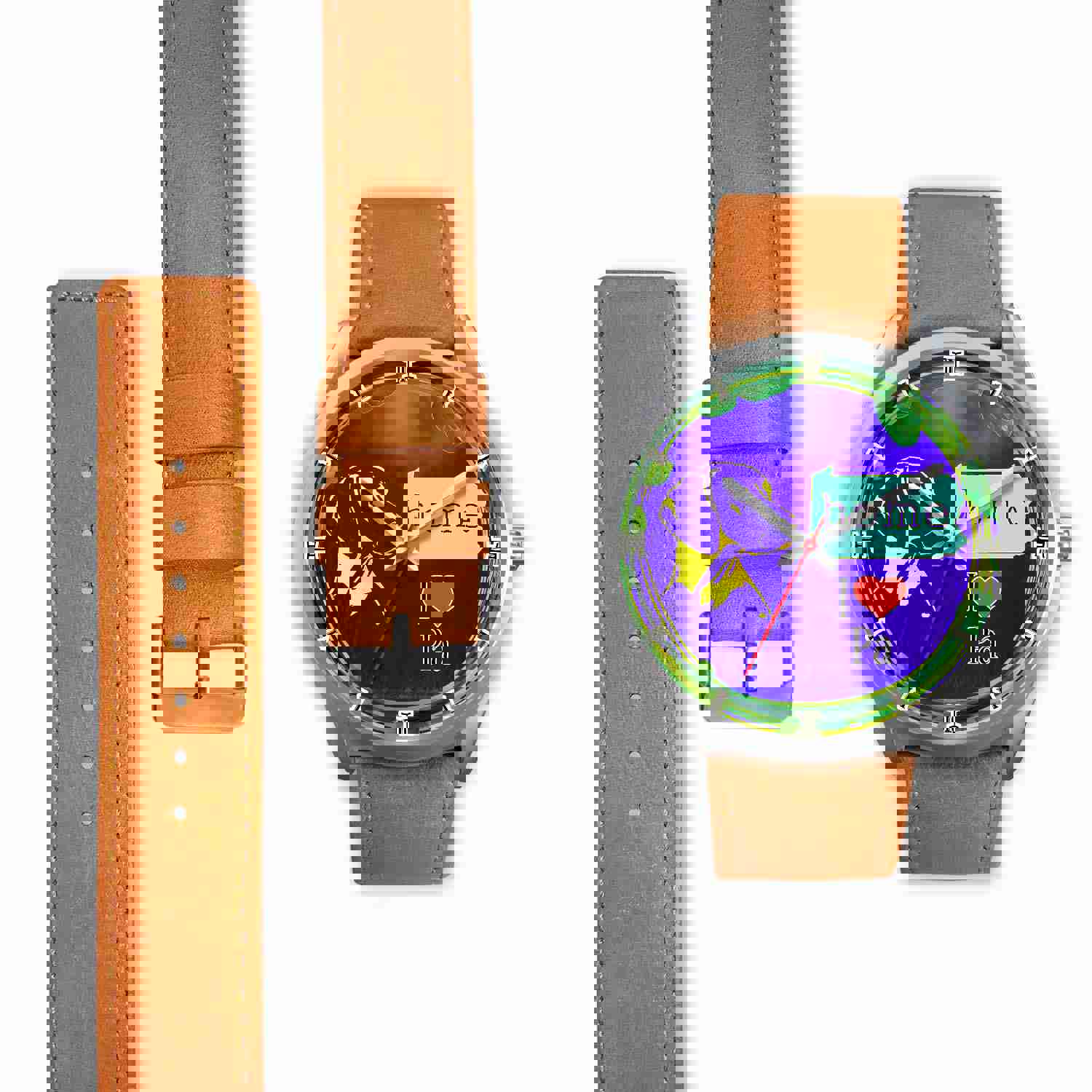 Vizsla Dog Golden Art Pennsylvania Christmas Special Wrist Watch