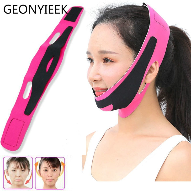 Double Chin Face Bandage Slim Lift Up Anti Wrinkle Mask Strap