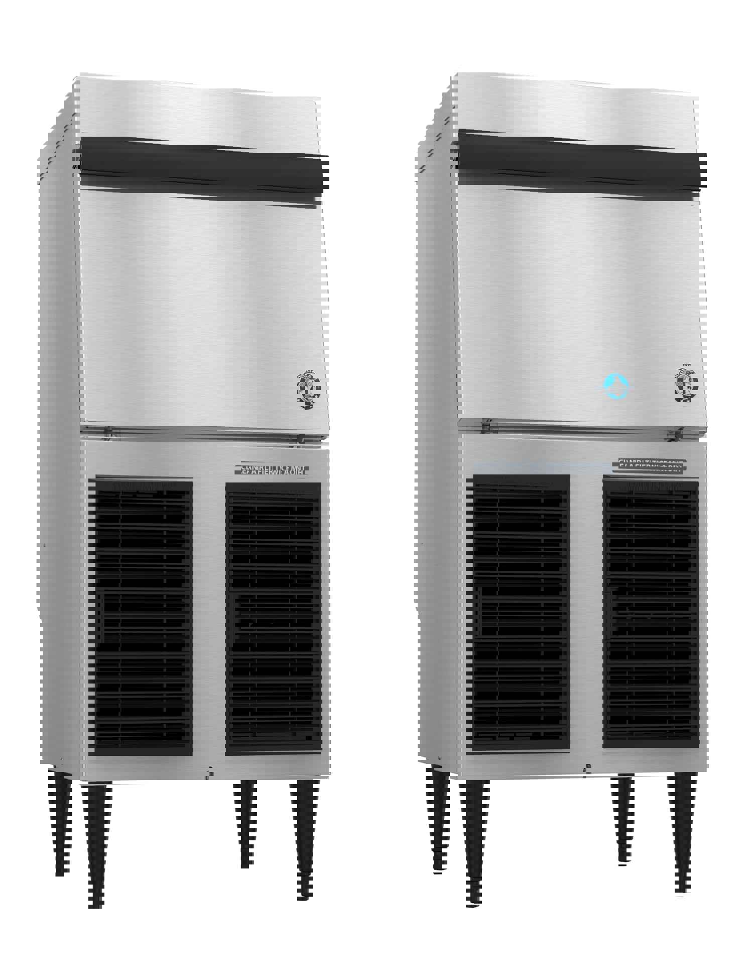 Hoshizaki F-330BAJ-C | 24" Wide Air-Cooled Undercounter Mini Cubelet Ice Maker with Built-In Storage Bin