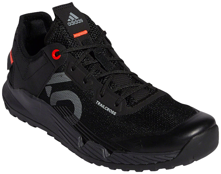Five Ten Trailcross LT Flat Shoe - Women's Core Black / Grey Two / Solar Red 8