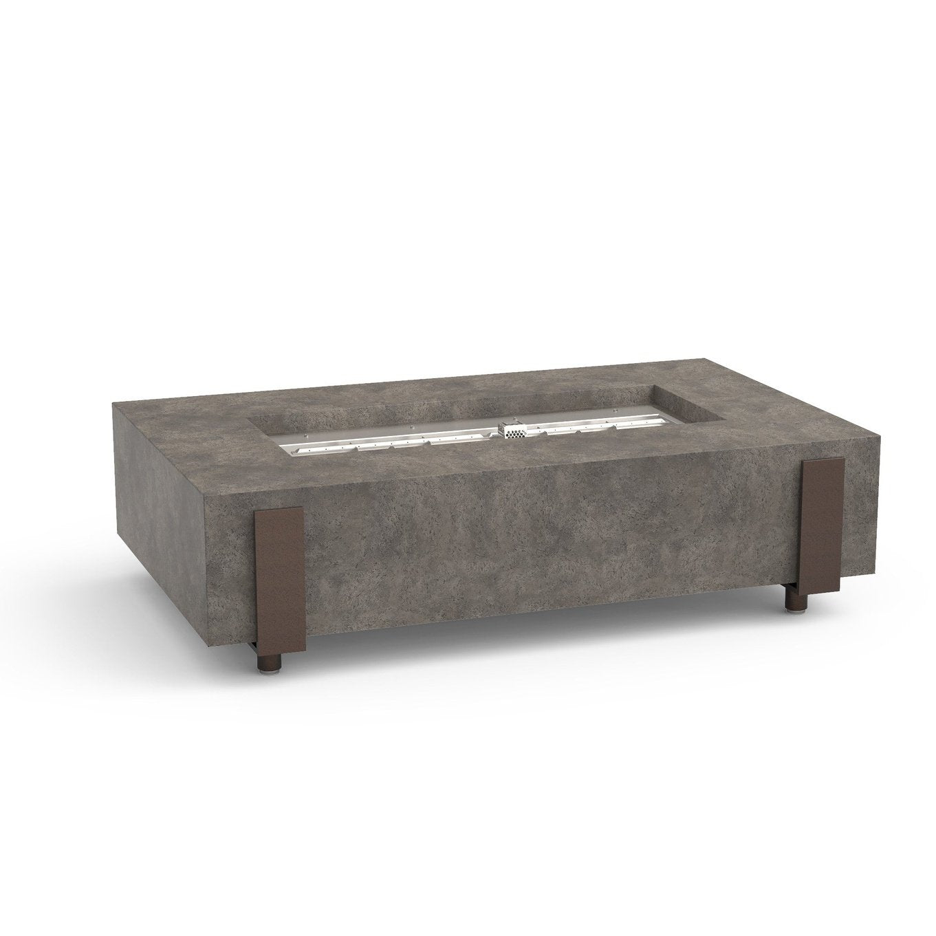 American Fyre Designs Iron Saddle Outdoor Gas Firetable