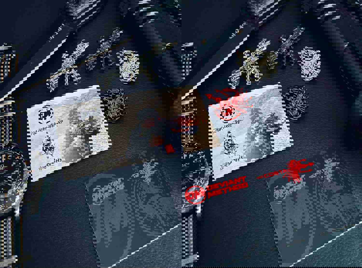 Costa Ludus Trident Black/Red Pin