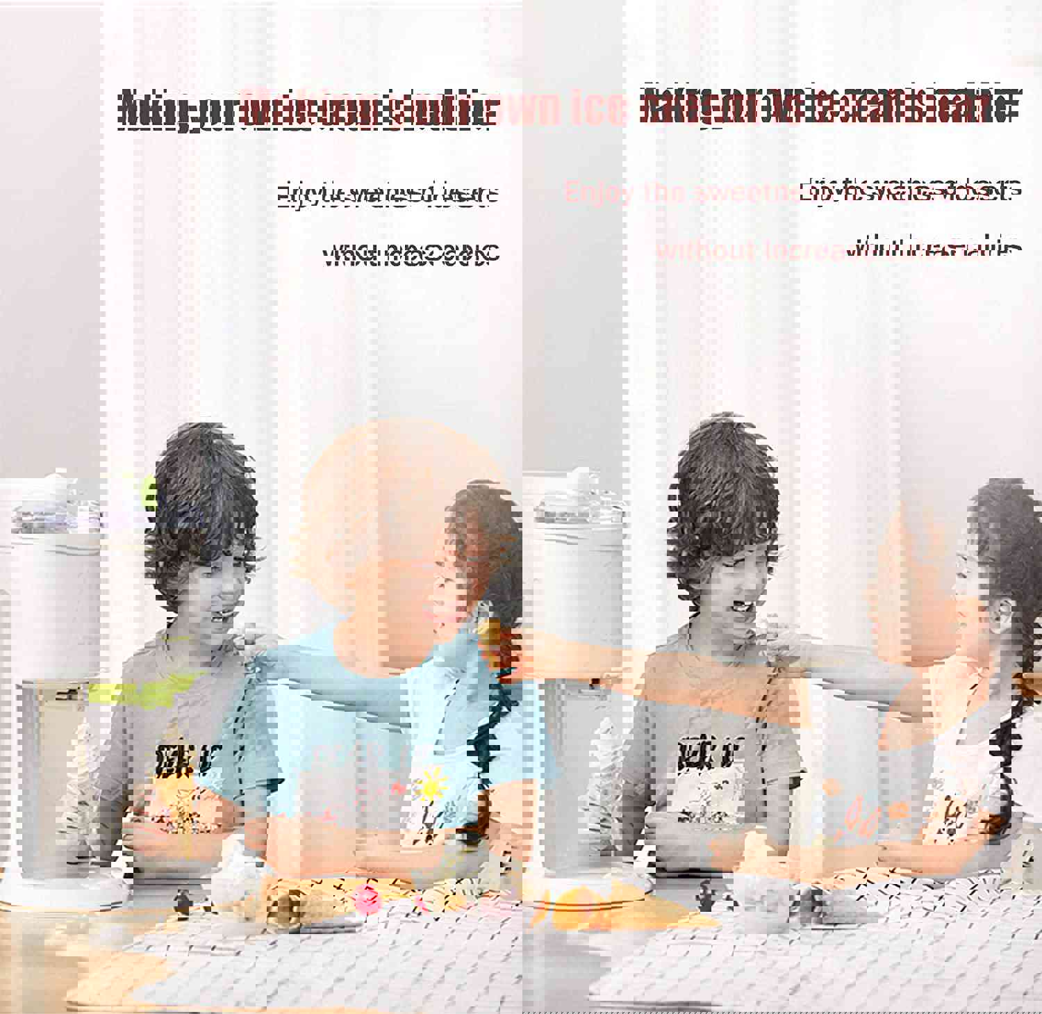 Healthy Homemade Ice Cream Maker Machine