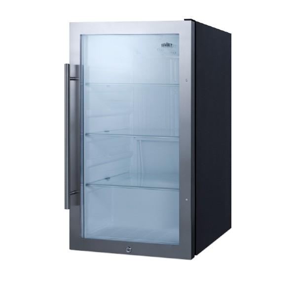 Summit SPR489OS 19 Glass 3.13 cu.ft. Indoor/Outdoor Beverage Cooler