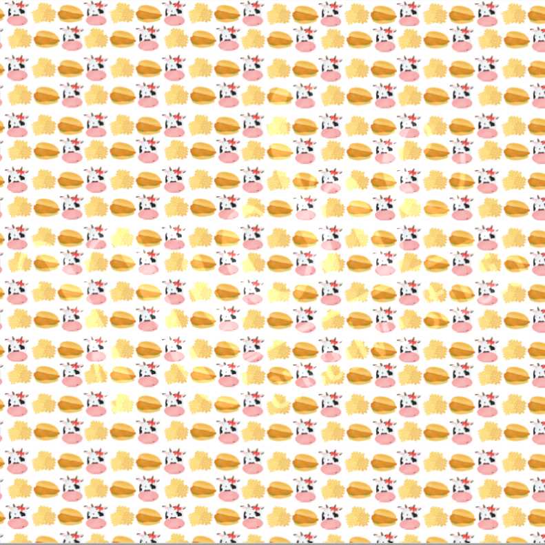 Food Vinyl Collection (FD) - 12x12HTV 12x14 Permanent Adhesive Vinyl