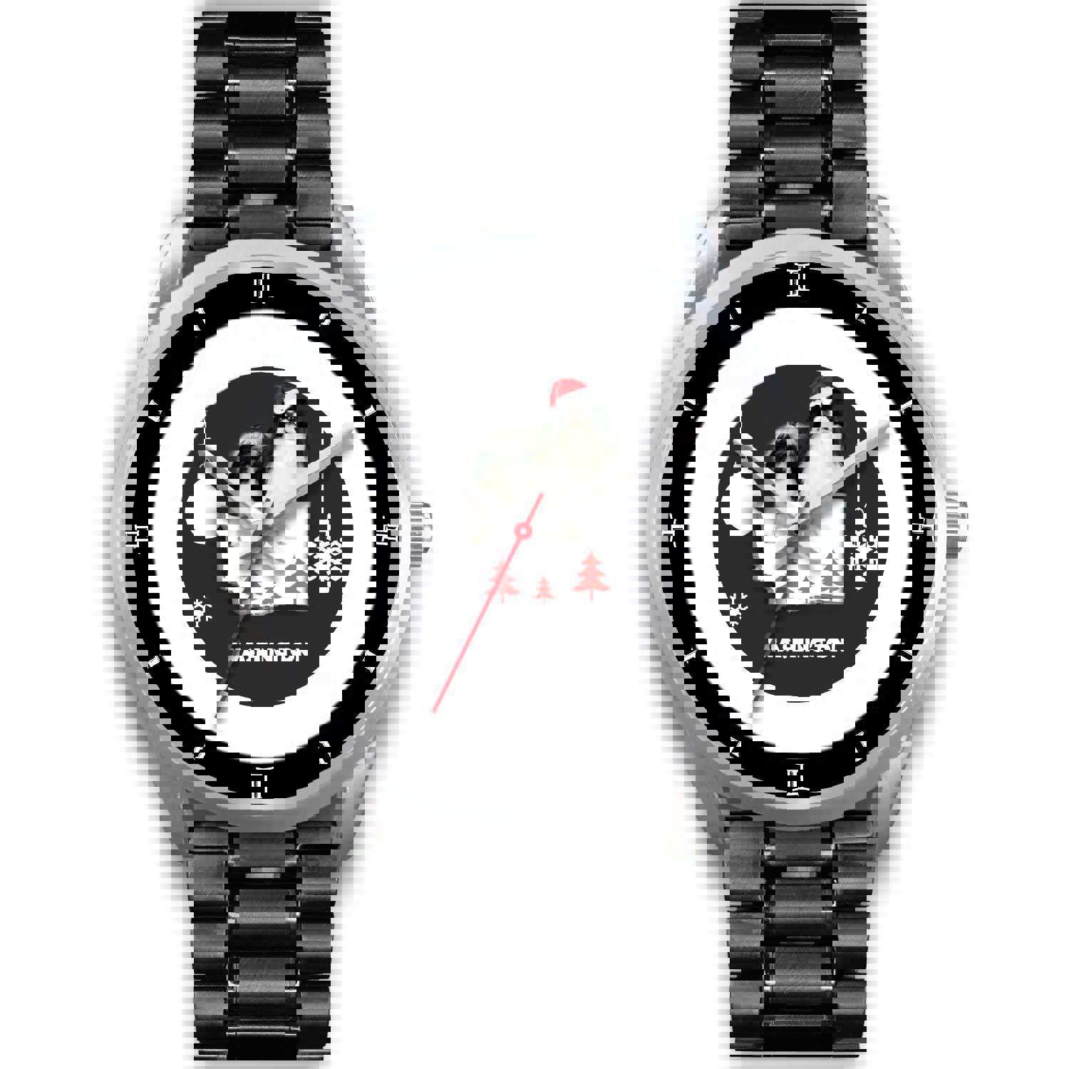 Japanese Chin Dog Washington Christmas Special Wrist Watch