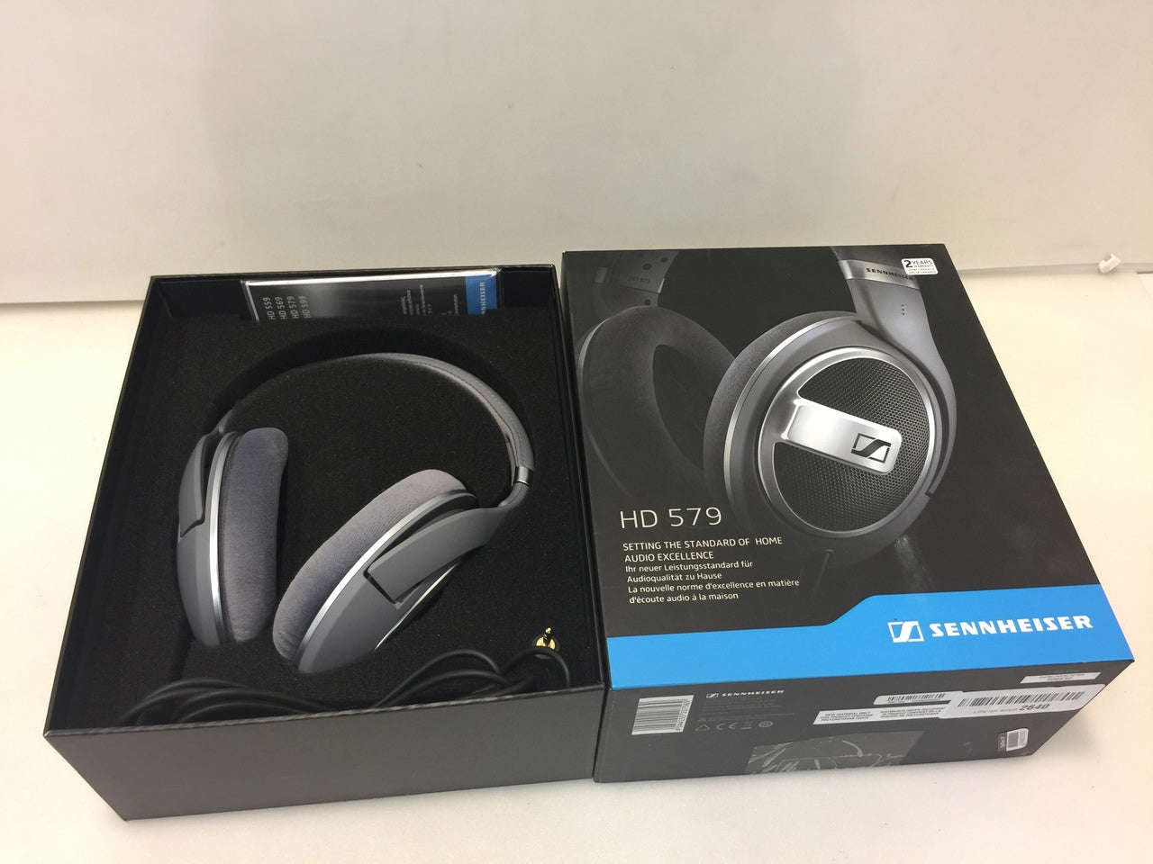 Sennheiser HD 579 Over the Ear Headphones - Premium Audiophile Sound