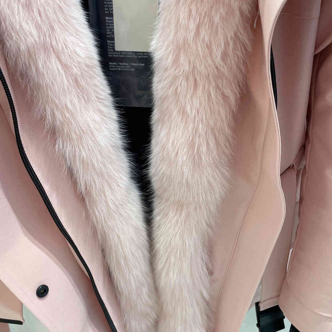 MONCR Jacket Down Hoodie FUR in 3 Colors