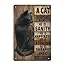Funny Adulting Sign - 8x12 Metal Poster for Home, Kitchen, Dining, Bathroom, Bar, Cafe, Farmhouse Wall Decor