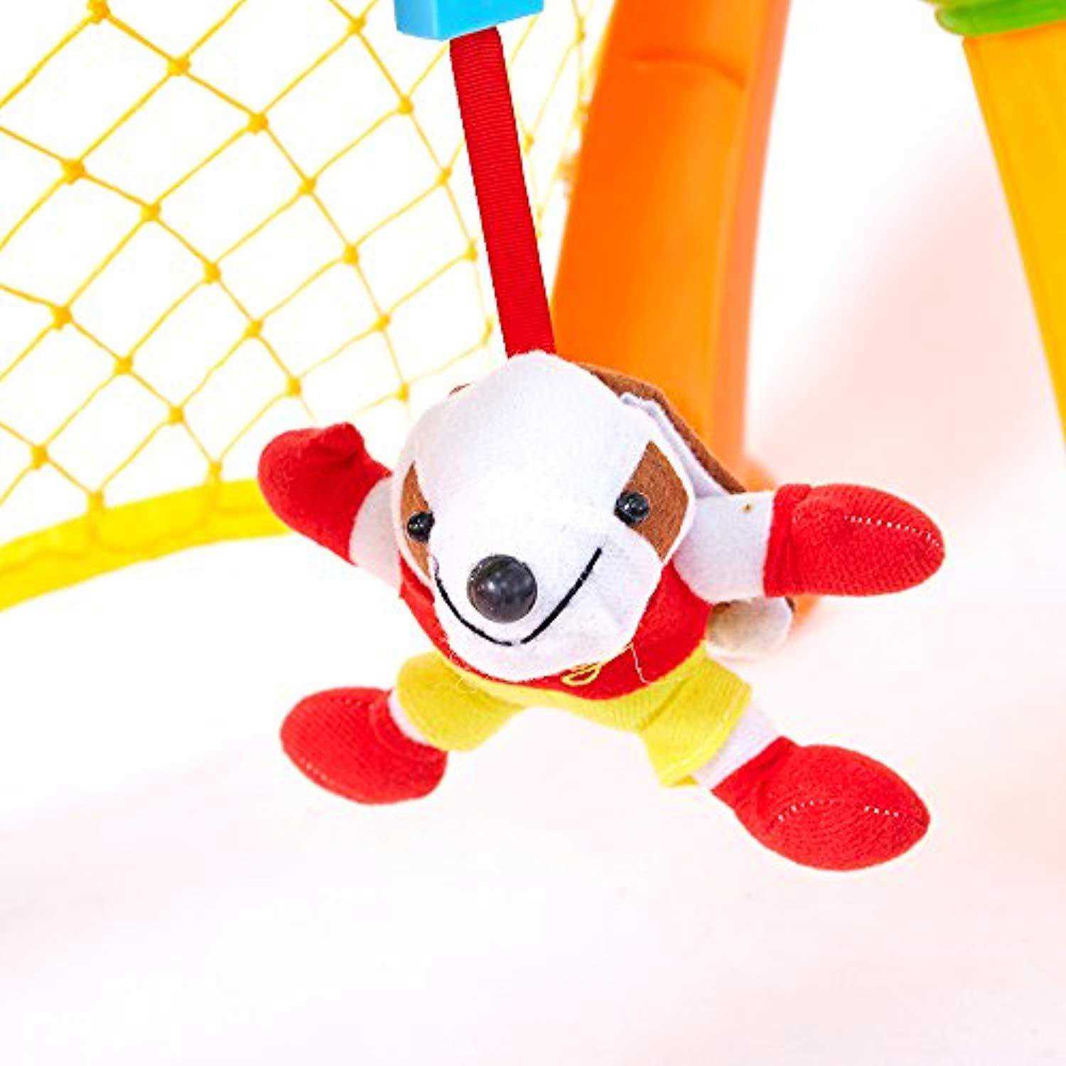 2 in 1 Football Game Toy for Kids with Music & Light - Soccer Scoring Goal Game