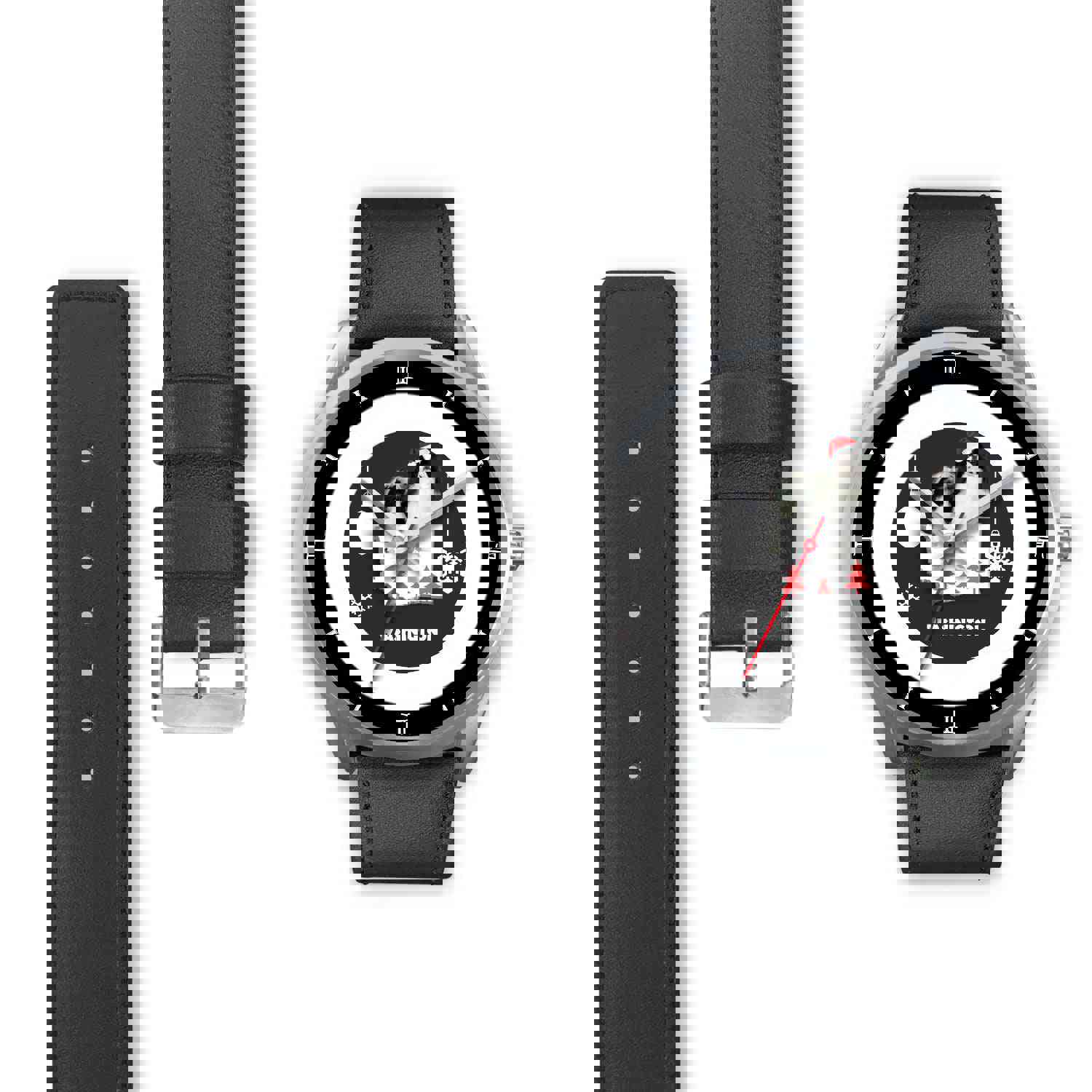 Japanese Chin Dog Washington Christmas Special Wrist Watch