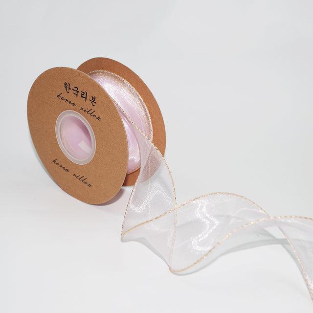10 Yards Colorful Organza Ribbon for Gift Wrapping and Party Decor