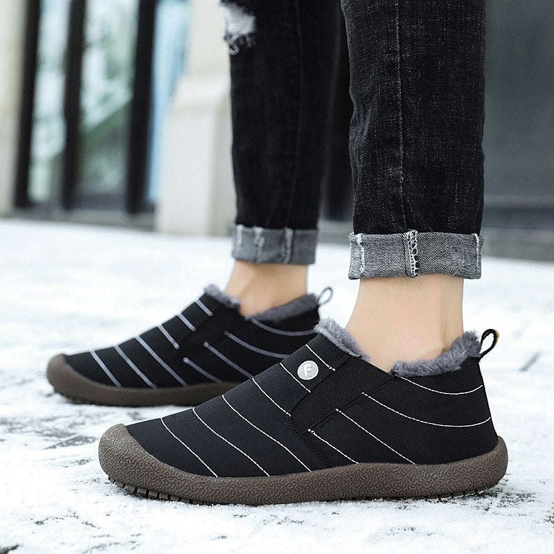 Large Size Waterproof Warm Cotton Snow Boots for Men and Women