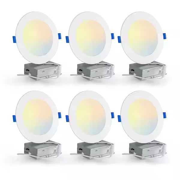 4 Inch 10W Energy Efficient LED Canless Downlights | 5 Adjustable CCT | ETL & Energy Star Certified