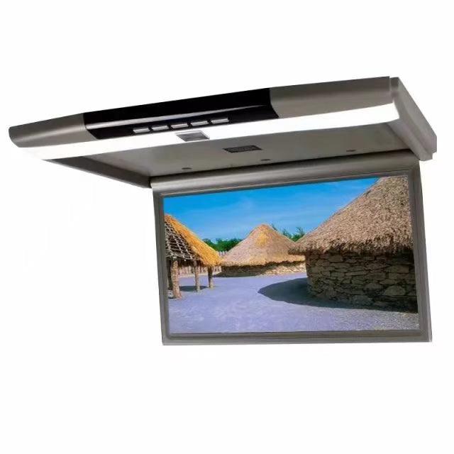 17.3 Inch MP5 Car Top Mount Bus LCD Flip Down Monitor