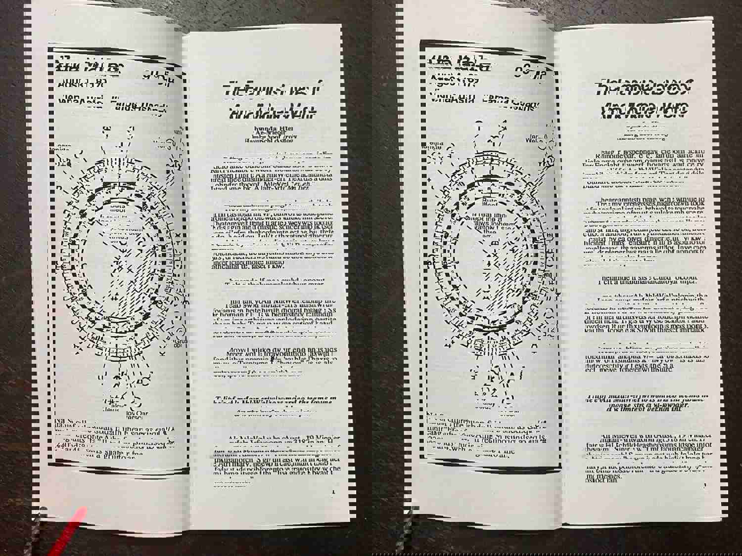 URANIAN FORUM MAGAZINE - Jan 1990 - ASTROLOGY CURRENT EVENTS DIVINATION PROPHECY