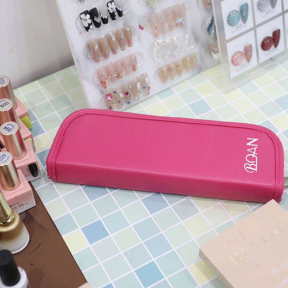 BQAN 2023 New PU Leather Portable Colorful Cosmetic Bag with Protective Cover