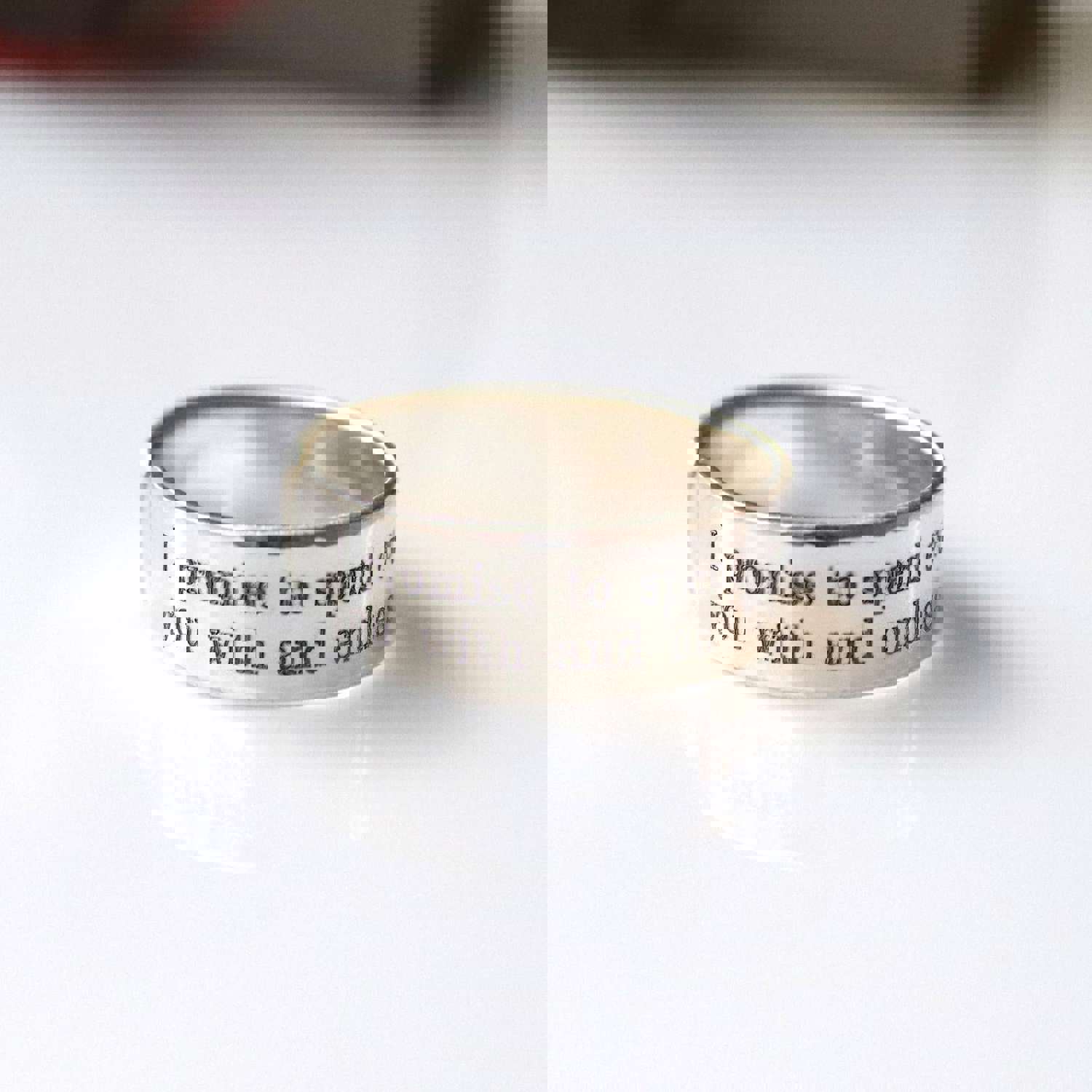 Commemorative Ring - Personalized Promise Gift