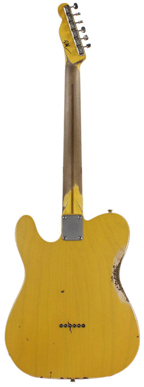 Nash T-52 Guitar, Butterscotch Blonde, Lollartron, Medium Aging