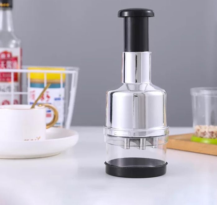 Stainless Steel Multi-function Garlic Cutter & Vegetable Chopper