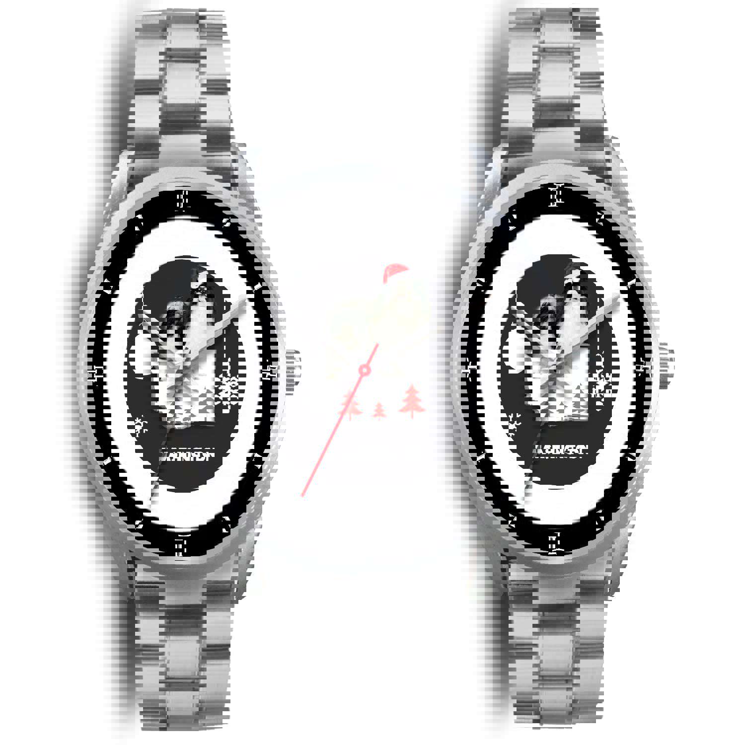 Japanese Chin Dog Washington Christmas Special Wrist Watch