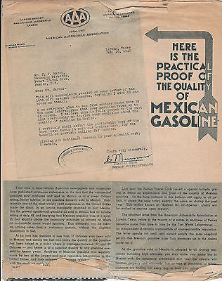 Mexico City Pemex Travel Club Vintage 1940s Illustrated Travel Magazine