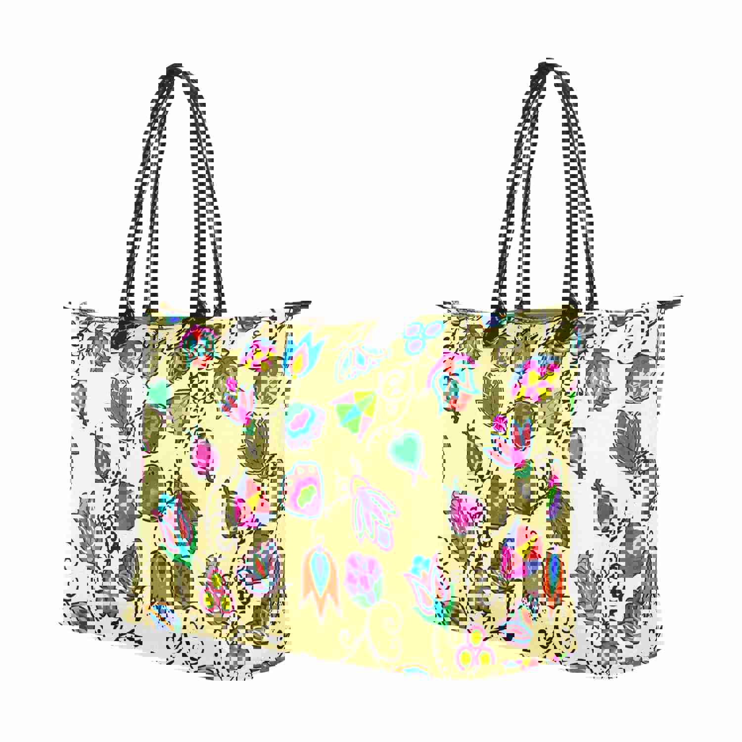 Indigenous Paisley Vanilla Single-Shoulder Lady Handbag