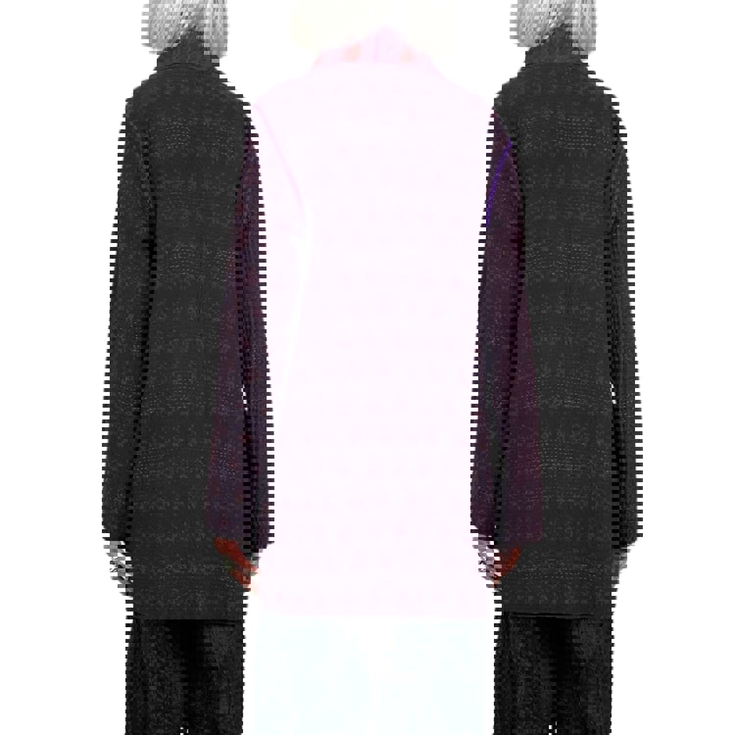 OVERDYED POCKET JACKET - Reversible Wide Collar Cotton Jacket