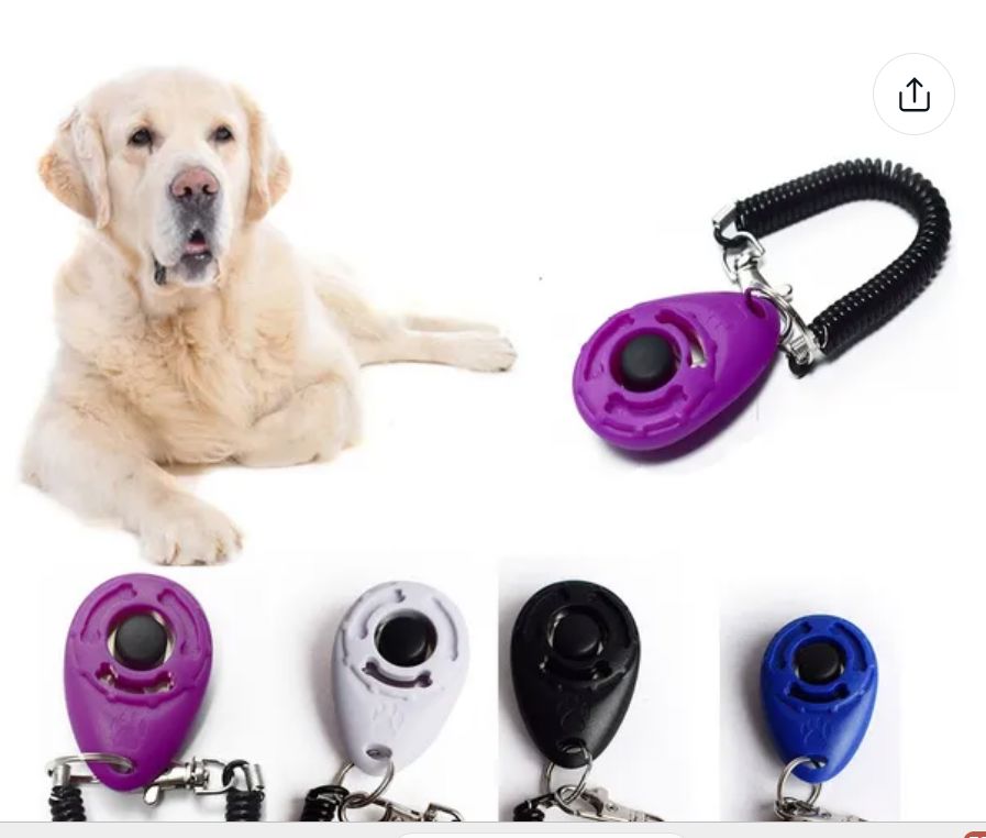 Dog Training Clicker - Quick Pet Training Device for Dogs (Multiple Colors)