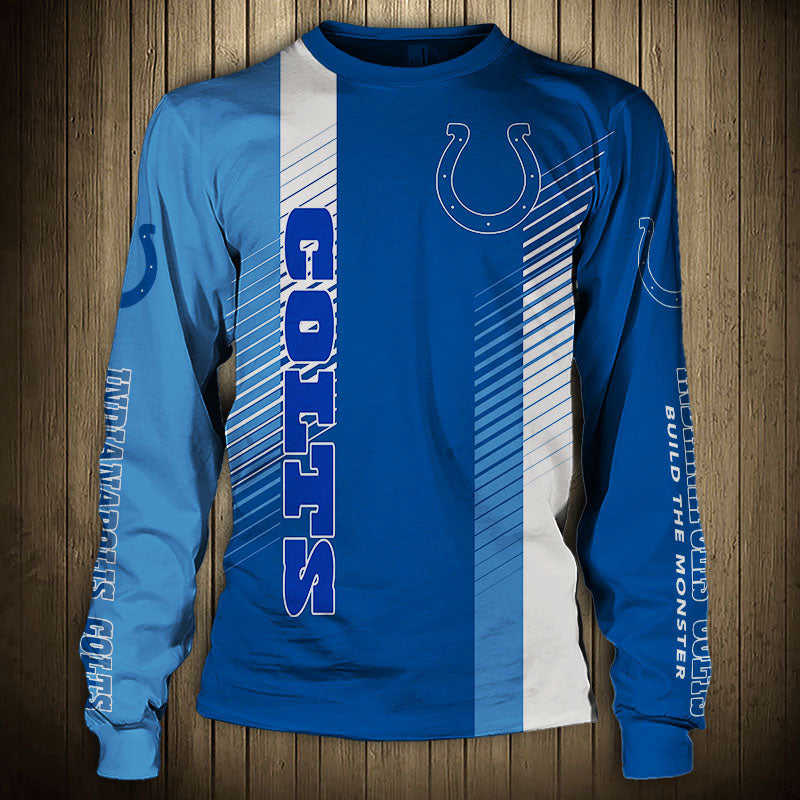 Women’s Indianapolis Colts Stripe Sweatshirt