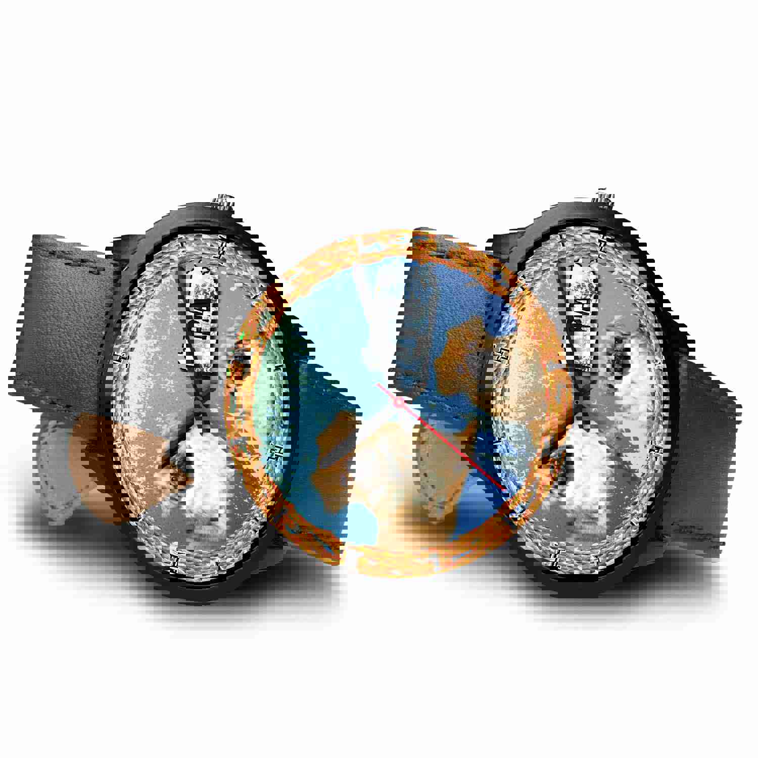 Stylish Pekingese Dog Christmas Wrist Watch for Men and Women