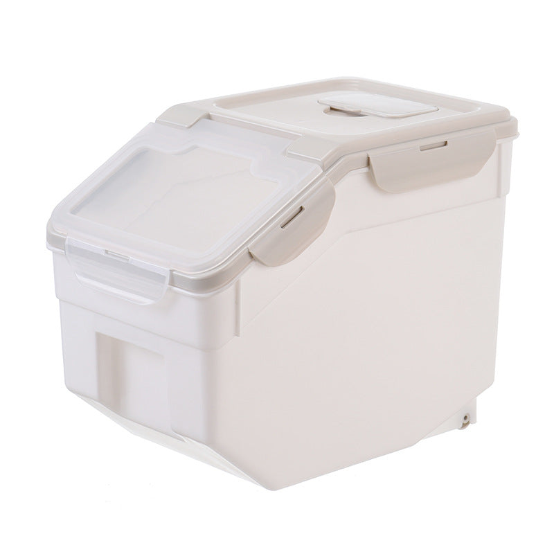 Large Capacity Moistureproof Bucket Container for Pet Food Storage