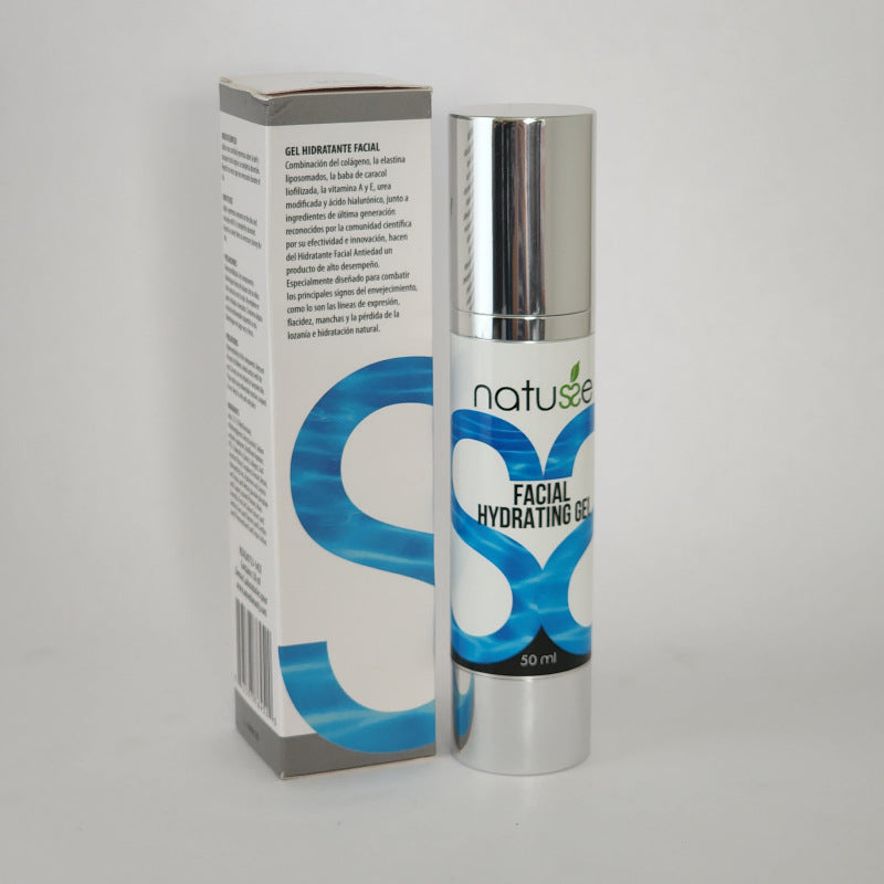 Natusse Anti-aging Anti-wrinkle Hydrating Face Gel with Collagen & Elastin 1.7 fl oz / 50 mL