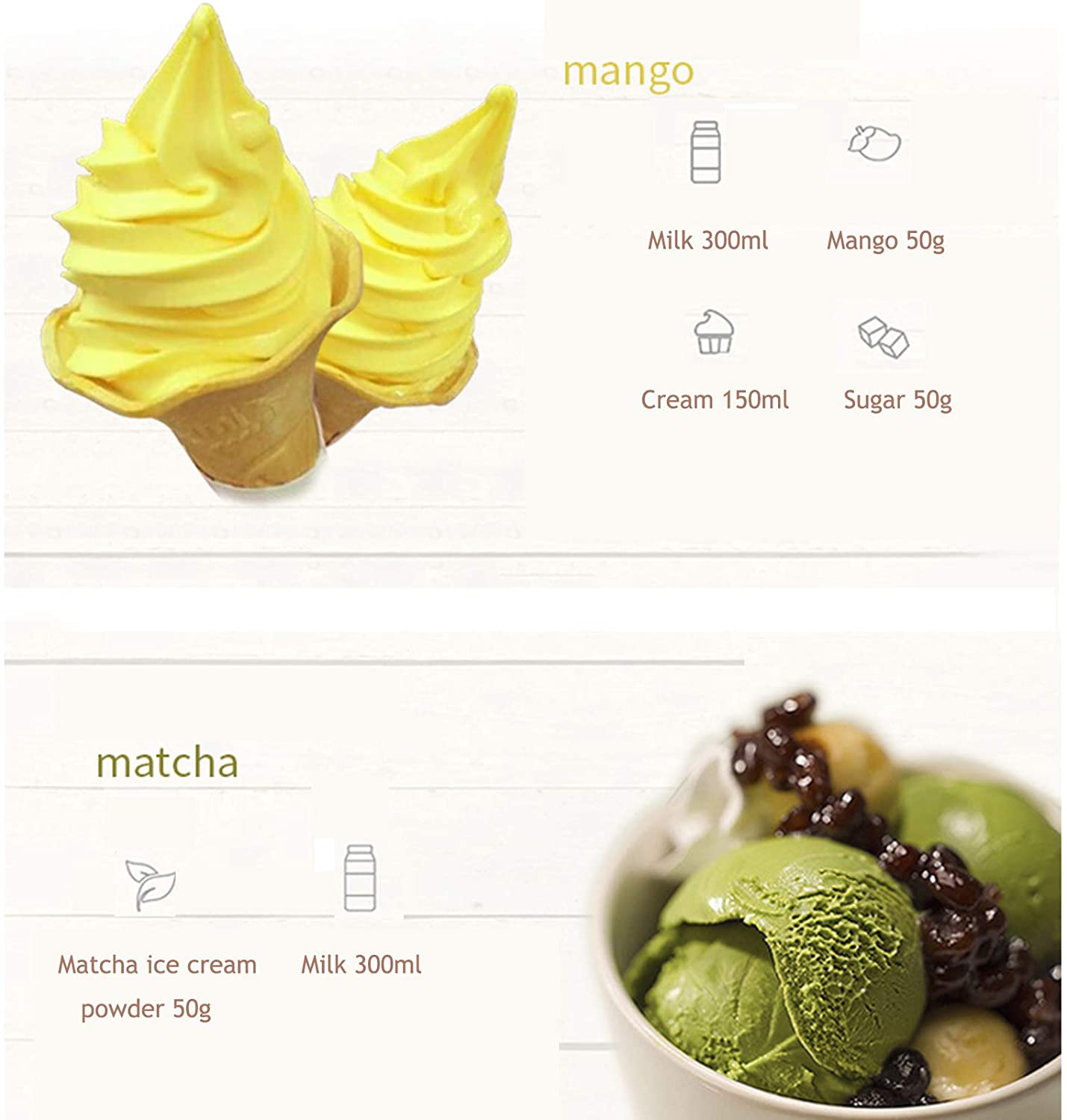 Healthy Homemade Ice Cream Maker Machine