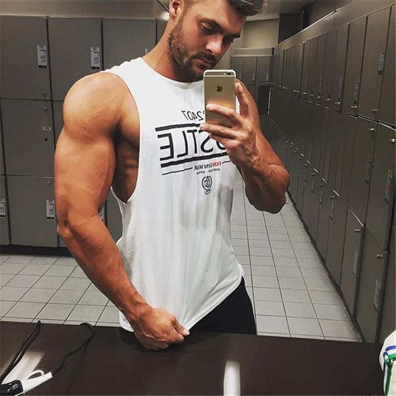 2020 Fitness Cotton Vest - Sporty & Stylish Sleeveless Top