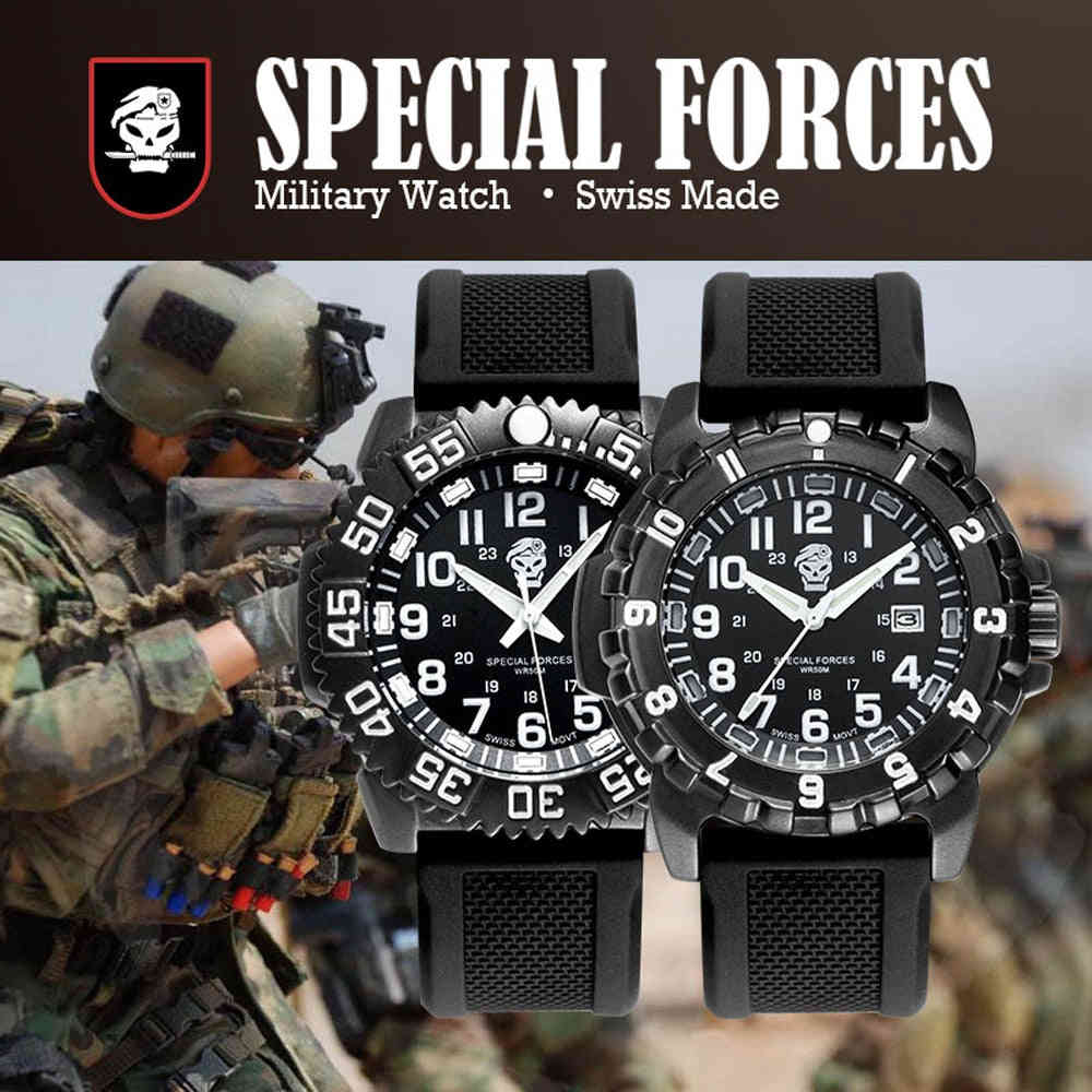 EDC.1991 Survival Watch Bracelet - Waterproof Tactical Gear for Men & Women