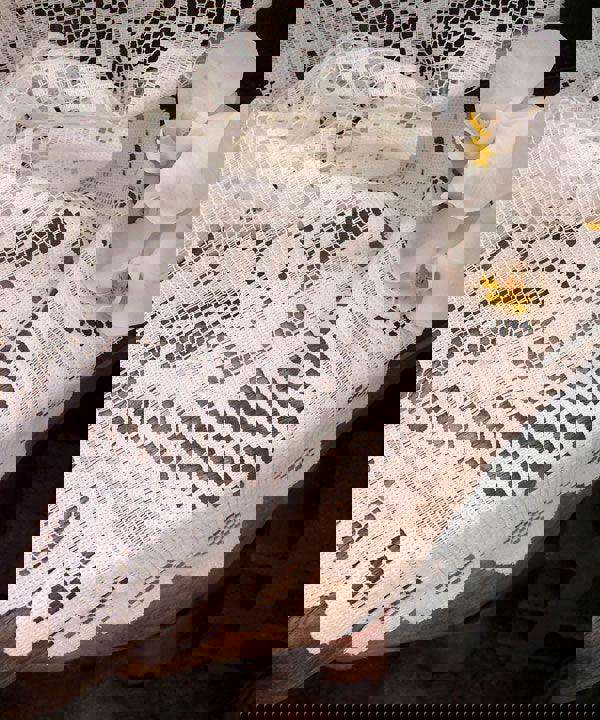 Ivory Lace Table Runner