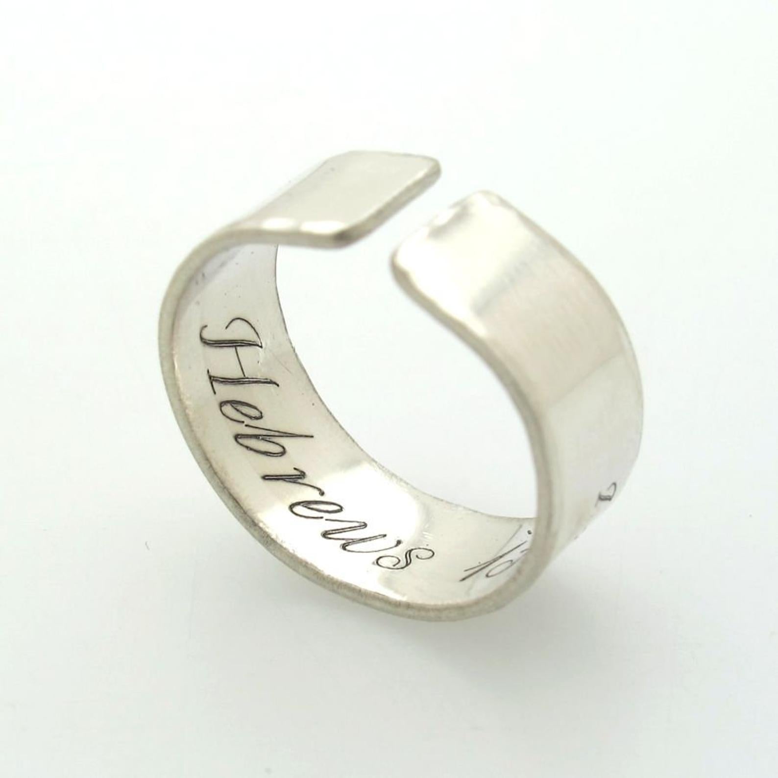 Commemorative Ring - Personalized Promise Gift