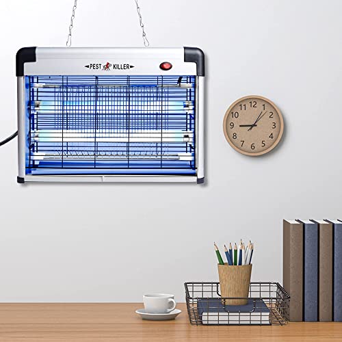 Phosooy Electric Bug Zapper - Indoor Mosquito Killer with 20W Lamps & 2800V Grid