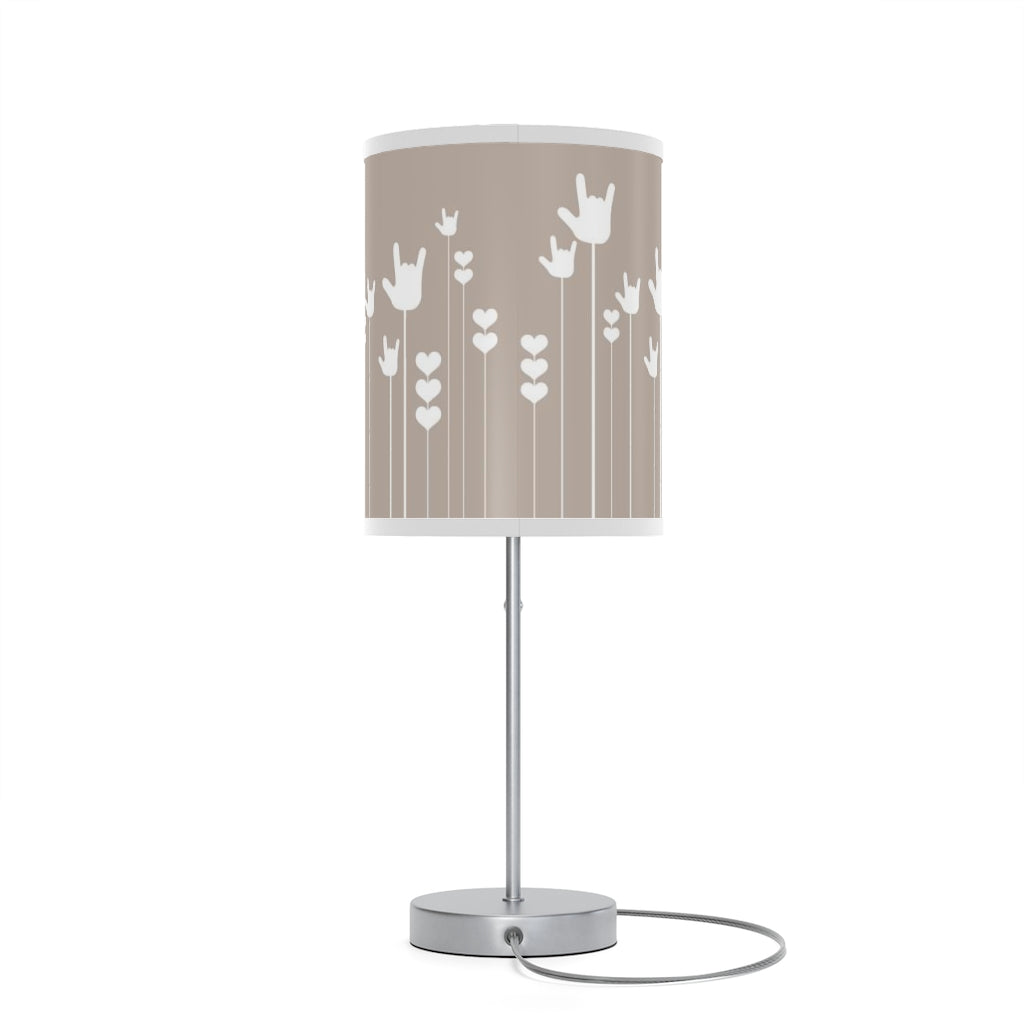 ASL Home Decor ILY Sprout Sign Language Table Lamp