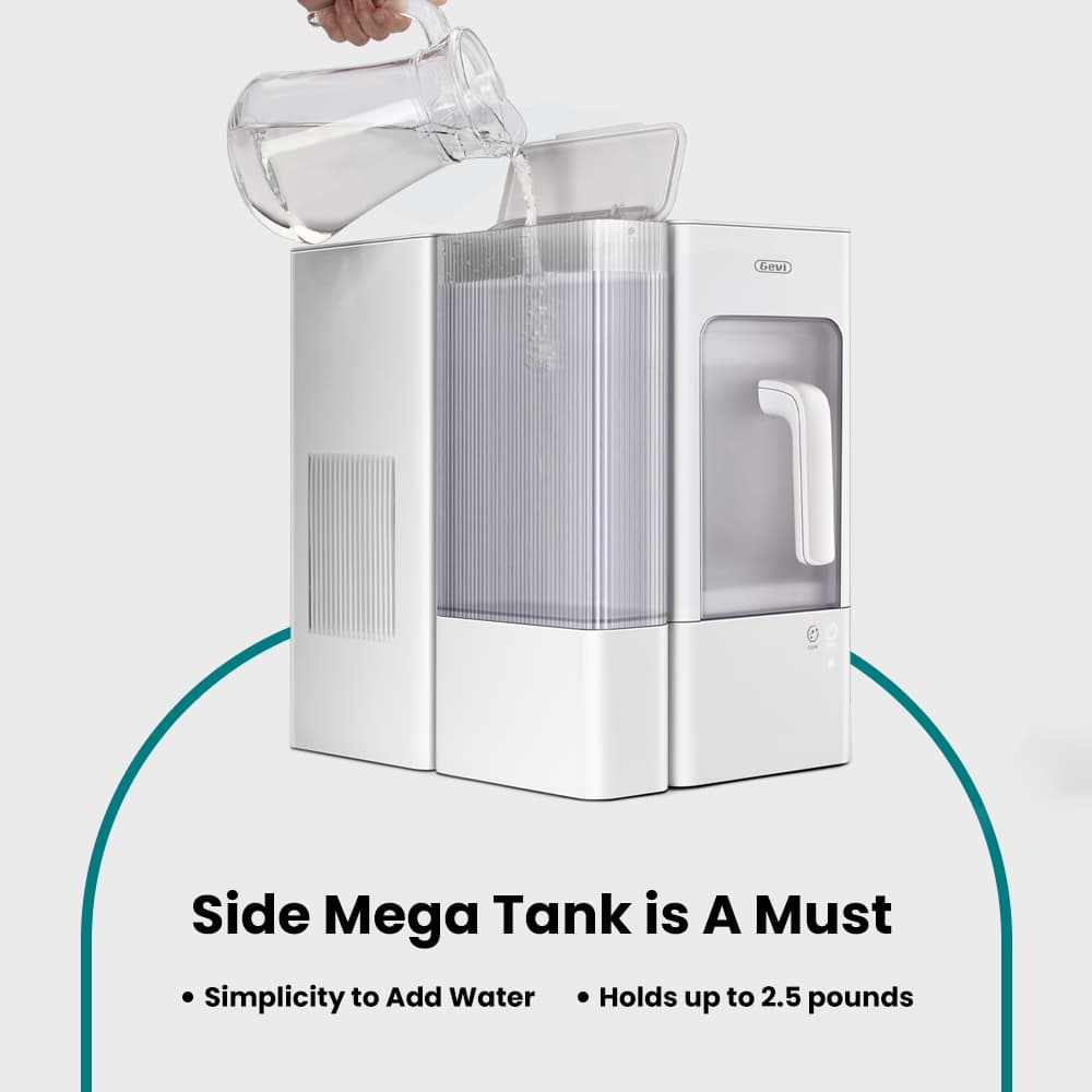 GEVI Adella Ice Maker - Compact and Efficient Ice Making Appliance