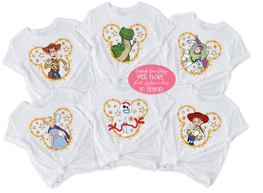 Toy Story Mickey Ears T-shirts - Unisex Family Shirts